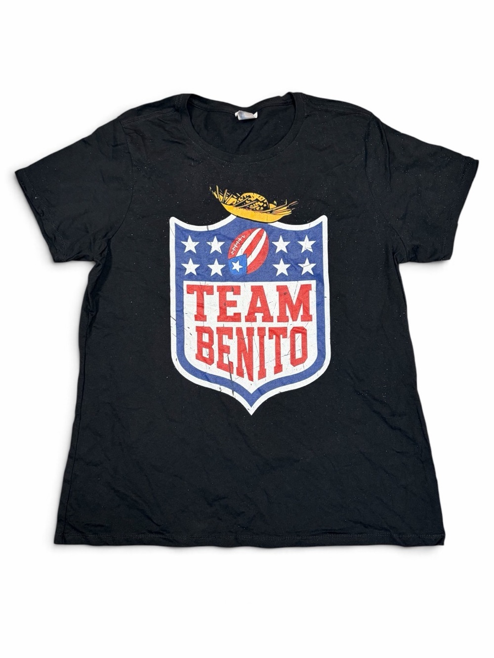 Team Benito Black women Graphic Tee